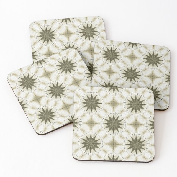 Item preview, Decorative Boho Sun Mandala Pattern in Green designed and sold by Artistestella.