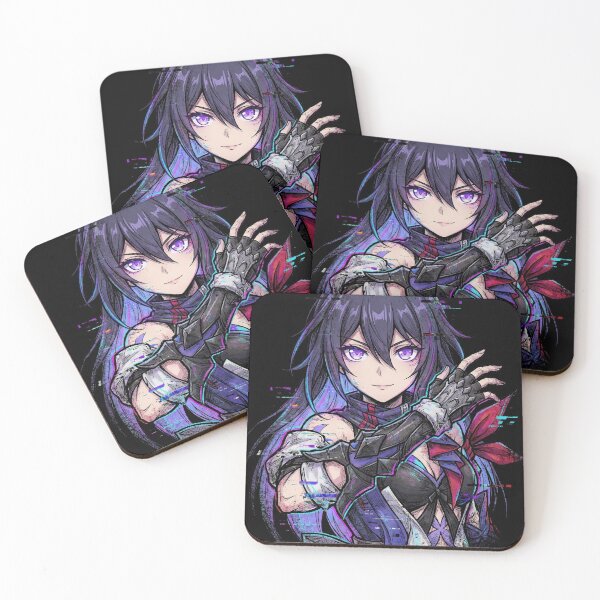 Item preview, Seele HSR Purple Hair Butterfly Motif Quantum Hunt Portrait designed and sold by Senpaiwaves.