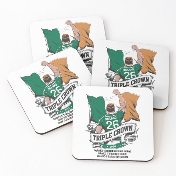 Item preview, Ireland Rugby Triple Crown Victory 2026 Irish Rugby Union designed and sold by CELTIC-DESIGNS.