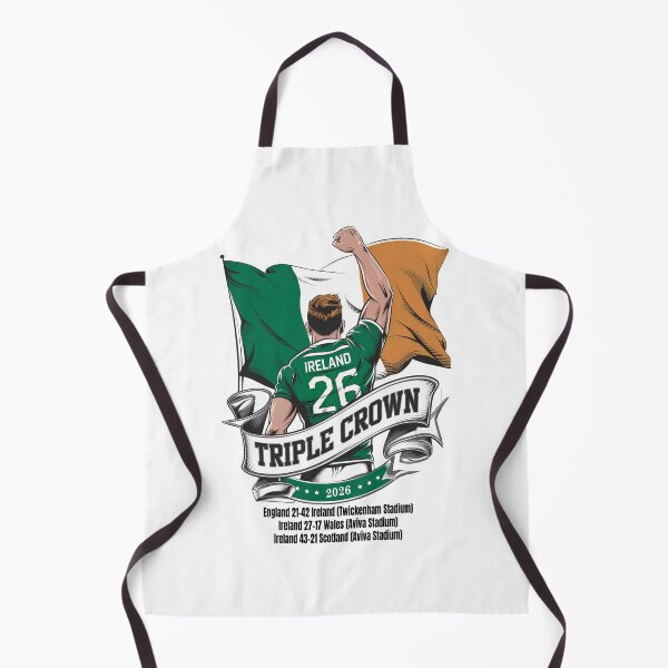 Item preview, Ireland Rugby Triple Crown Victory 2026 Irish Rugby Union designed and sold by CELTIC-DESIGNS.