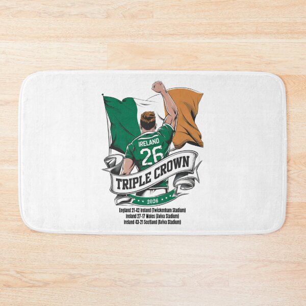 Item preview, Ireland Rugby Triple Crown Victory 2026 Irish Rugby Union designed and sold by CELTIC-DESIGNS.