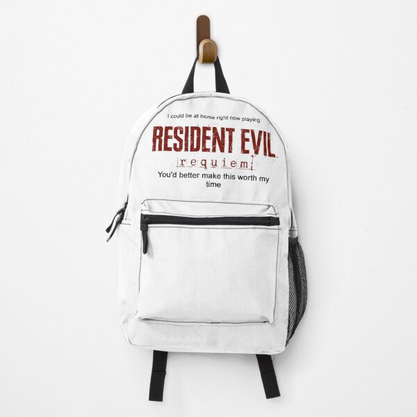 Item preview, I could be at home right now playing resident evil requiem pin designed and sold by s0baaa.
