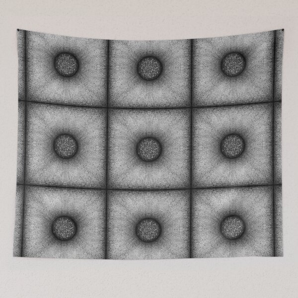 Item preview, Pattern of "Poof" tile in the light gray color designed and sold by Cherevan.