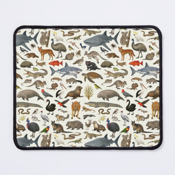 Item preview, Animals of Australia Retro Wildlife Identification Chart designed and sold by kakarikihill.