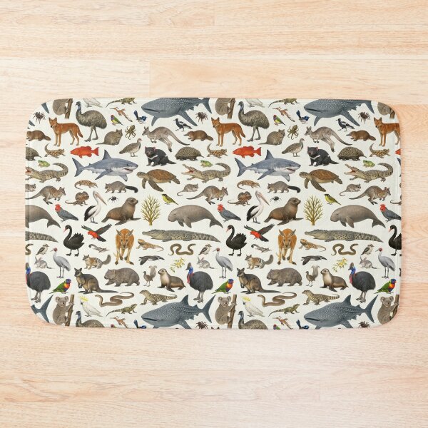 Item preview, Animals of Australia Retro Wildlife Identification Chart designed and sold by kakarikihill.