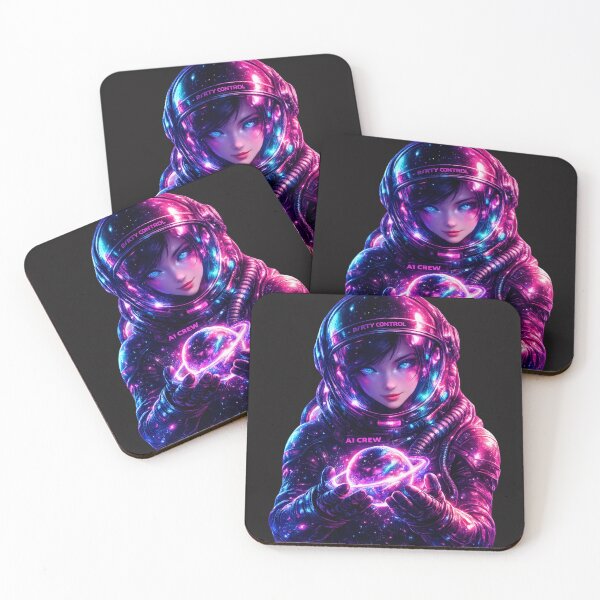 Item preview, Neon Astronaut Crew designed and sold by Nika Art Studio.