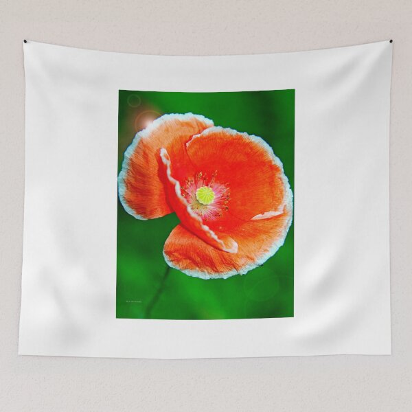 Item preview, Oriental Poppy in Full Bloom designed and sold by AMacGPhilly.