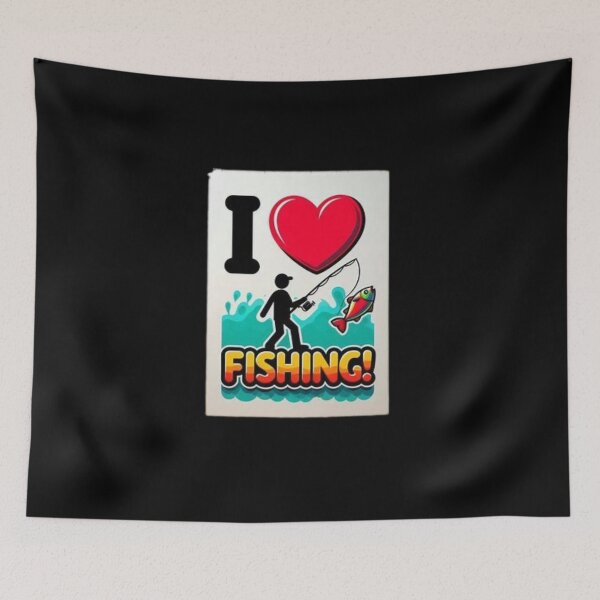 Item preview, I LOVE Fishing! designed and sold by Shs-Kenya.
