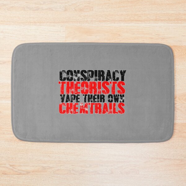 Item preview, Conspiracy Theorists Vape Their Own Chemtrails designed and sold by ReggieRaggz.