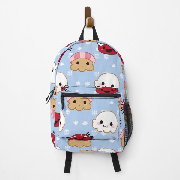 Item preview, Dark Blue Pattern with Cute Kawaii Crabs designed and sold by Piotrek0001.