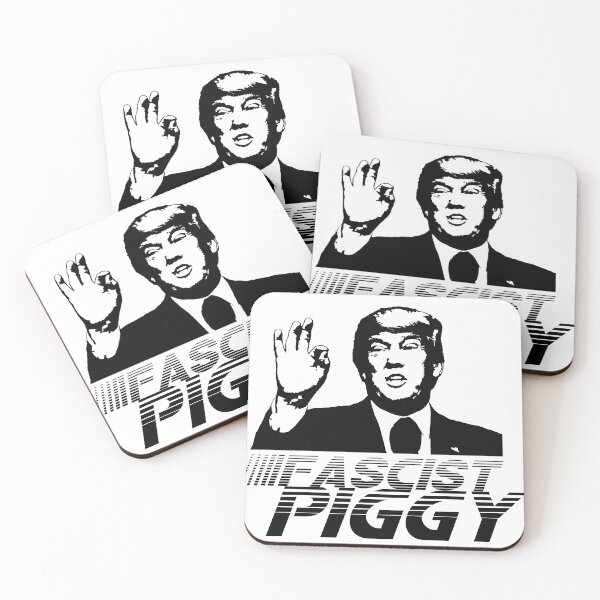 Item preview, Fascist Piggy Donald Trump Anti-MAGA designed and sold by ReggieRaggz.