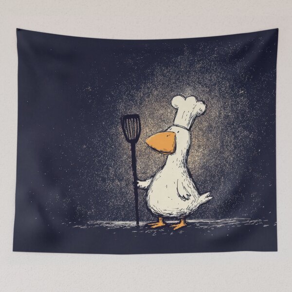 Item preview, Chef duck with spatula designed and sold by anytka.
