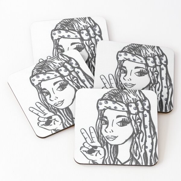 Item preview, Hippie Chick designed and sold by megsmenagerie.