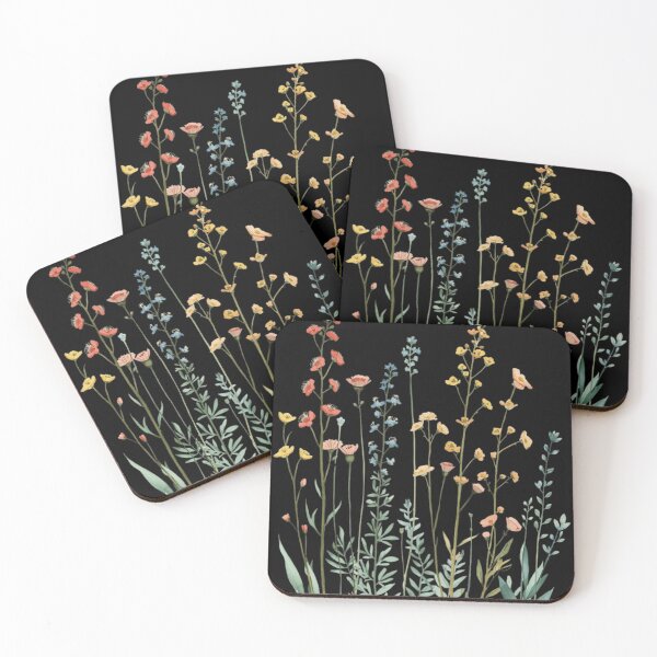 Item preview, Wildflower Meadow Skyline - Tall Botanical Garden Illustration designed and sold by PACS0011.