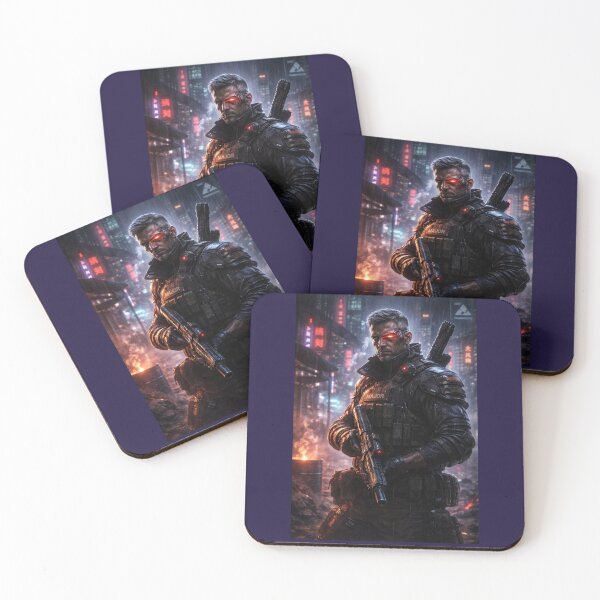 Item preview, Major Gavril “Breaker” Kadec- The hardened officer of Neo Arkham’s corporate wars. designed and sold by Beaurozier.