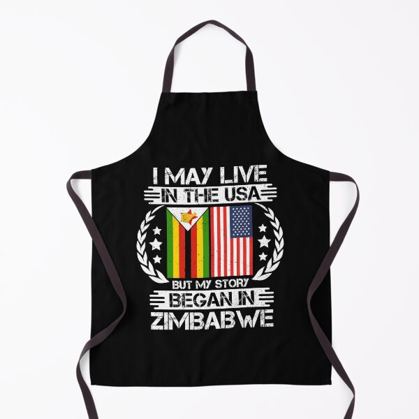 Item preview, I May Live In The USA But My Story Began In Zimbabwe designed and sold by CosmoKitsch.
