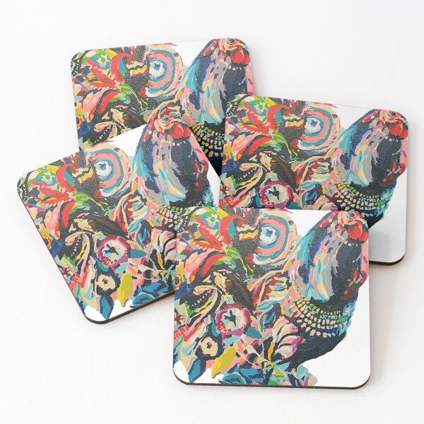 Item preview, Colorful Rooster designed and sold by megsmenagerie.