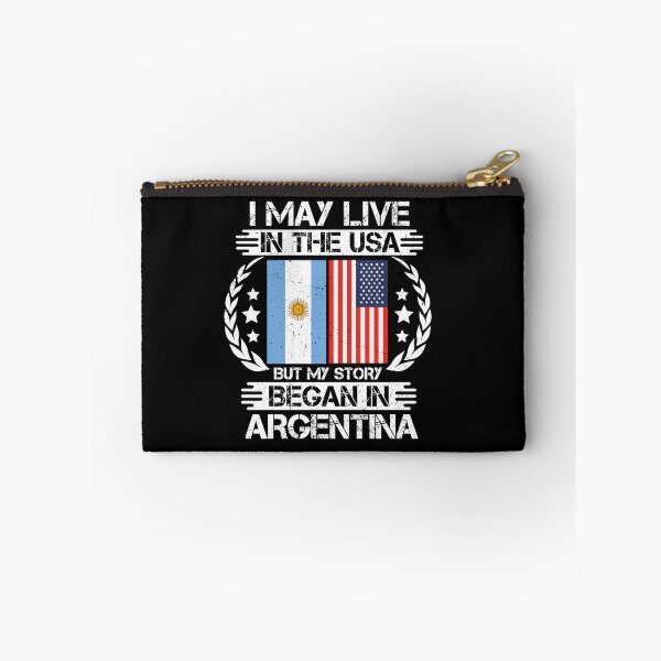 Item preview, I May Live In The USA But My Story Began In Argentina   designed and sold by CosmoKitsch.