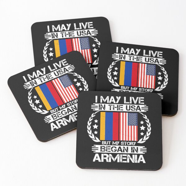 Item preview, I May Live In The USA But My Story Began In armenia  designed and sold by CosmoKitsch.