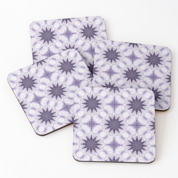 Item preview, Decorative Boho Sun Mandala Pattern in Purple designed and sold by Artistestella.