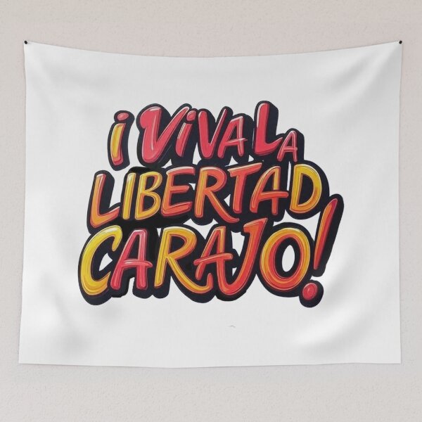 Item preview, ¡Viva la libertad, Carajo! designed and sold by The Levee Designs.