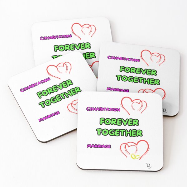 Item preview, Funny Couple Dilemma - Cohabitation vs Marriage Forever Together designed and sold by TheItaliandilemma.