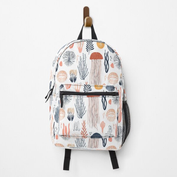 Item preview, Vintage Nautical Corals and Jellyfish Pattern designed and sold by Piotrek0001.