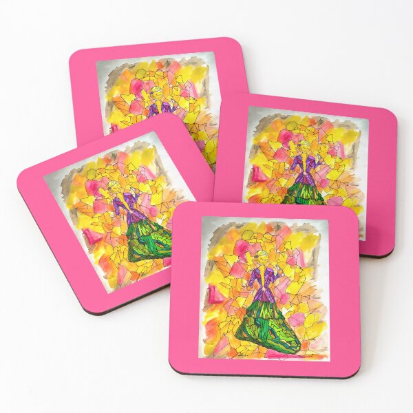 Item preview, Stained glass woman designed and sold by carrinajh.