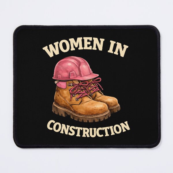 Item preview, Women in Construction Work Boots and Helmet designed and sold by HandicraftArt.