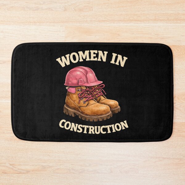 Item preview, Women in Construction Work Boots and Helmet designed and sold by HandicraftArt.