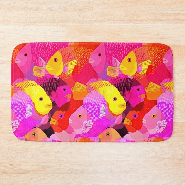 Item preview, Bright Colorful Tropical Fish Abstract Pattern designed and sold by Piotrek0001.