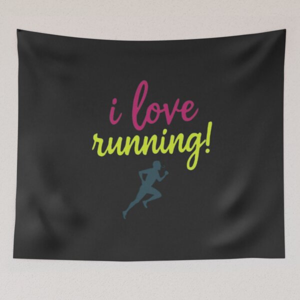 Item preview, I love running! designed and sold by Shs-Kenya.