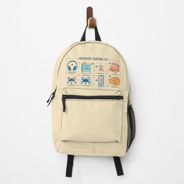Item preview, Introvert Survival Kit Funny Antisocial Essentials designed and sold by Quiet Mode Studio.
