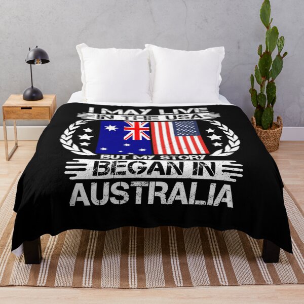 Artikelvorschau, Ich lebe zwar in den USA, aber meine Geschichte begann in Australien. entworfen und verkauft von CosmoKitsch.