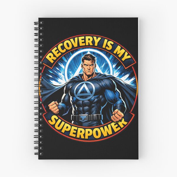 Item preview, AA Recovery Is My Superpower  designed and sold by soul-so-happy.
