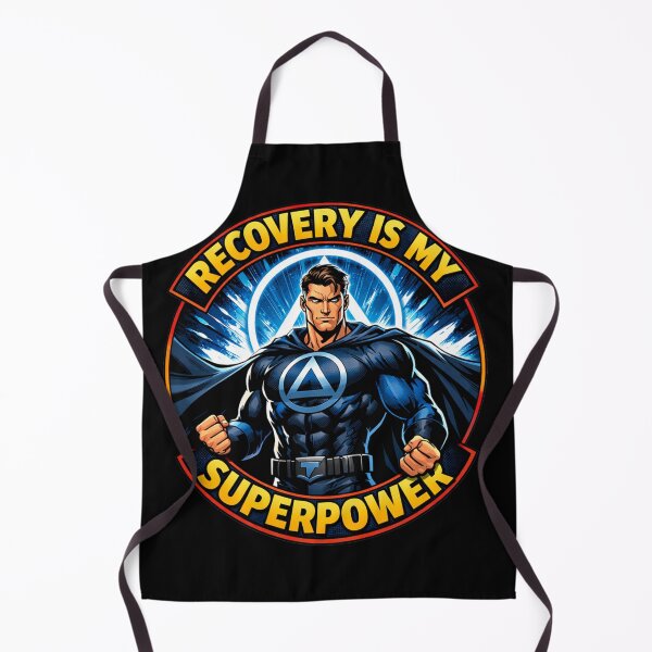 Item preview, AA Recovery Is My Superpower designed and sold by soul-so-happy.