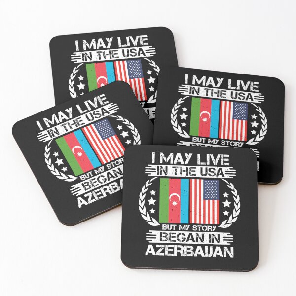 Item preview, I May Live In The USA But My Story Began In Azerbaijan  designed and sold by CosmoKitsch.