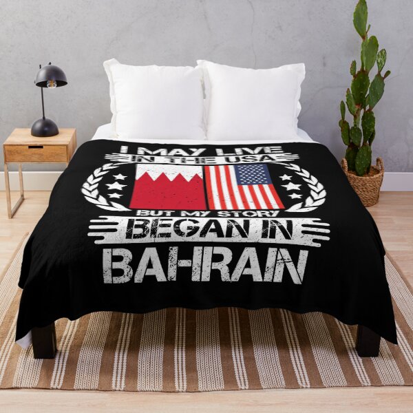 Item preview, I May Live In The USA But My Story Began In Bahrain  designed and sold by CosmoKitsch.