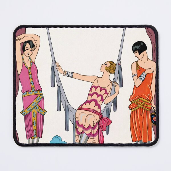 Item preview, Art Deco Illustration Elegant Flapper Women Fashion for Vintage Art Lovers designed and sold by RickE.