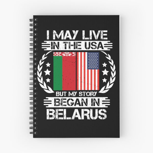 Item preview, I May Live In The USA But My Story Began In Belarus  designed and sold by CosmoKitsch.