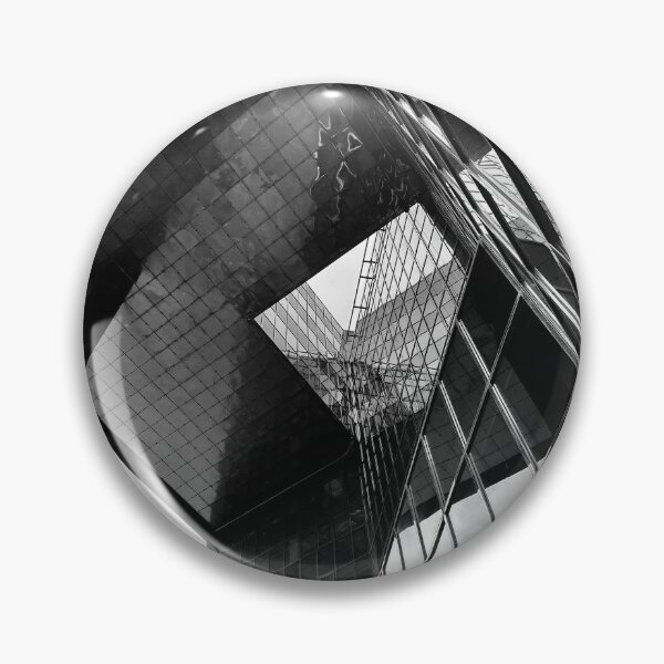 Item preview, black and white glass reflections and bold shapes designed and sold by Wakey05.