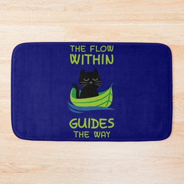 Item preview, Black Cat in a Leaf Boat designed and sold by fishdesigns.