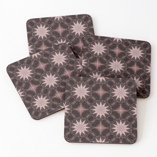 Item preview, Decorative Boho Sun Mandala Pattern in Reddish Brown designed and sold by Artistestella.