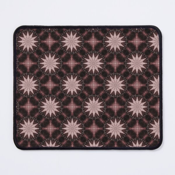 Item preview, Decorative Boho Sun Mandala Pattern in Reddish Brown designed and sold by Artistestella.