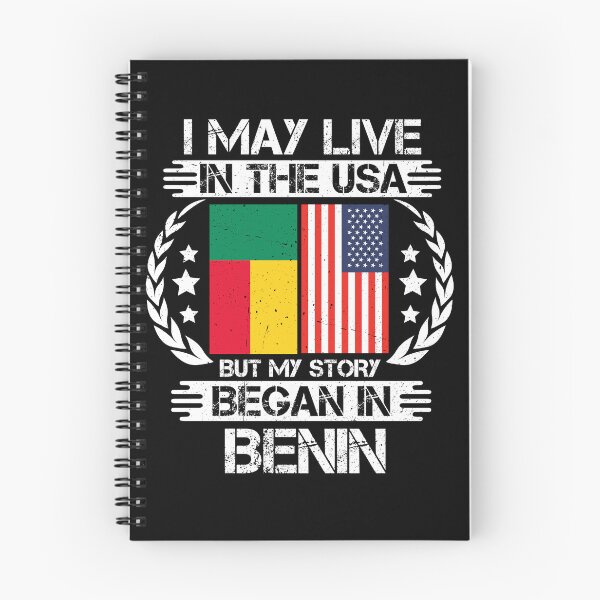 Item preview, I May Live In The USA But My Story Began In Benin   designed and sold by CosmoKitsch.