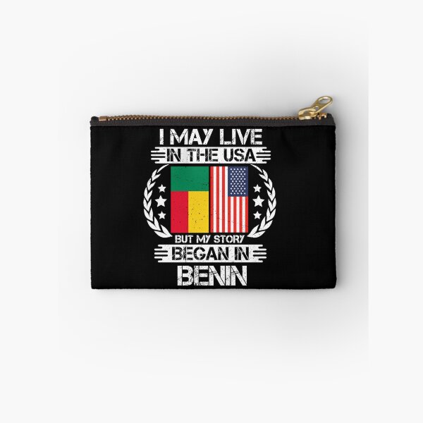 Item preview, I May Live In The USA But My Story Began In Benin   designed and sold by CosmoKitsch.