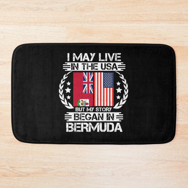 Item preview, I May Live In The USA But My Story Began In Bermuda  designed and sold by CosmoKitsch.
