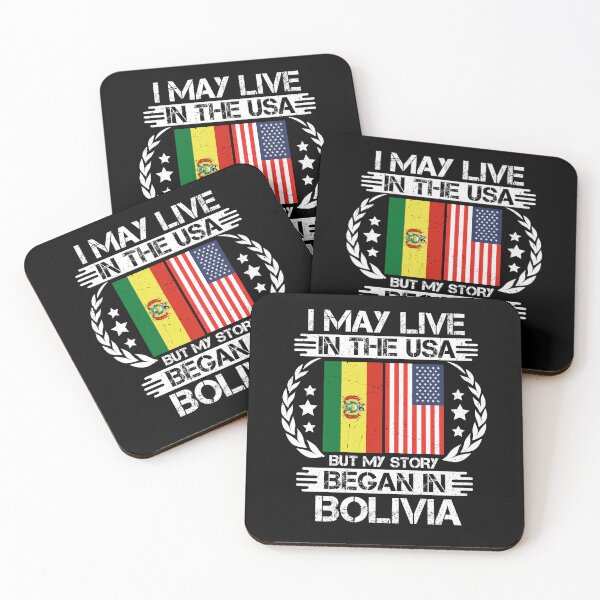 Item preview, I May Live In The USA But My Story Began In Bolivia  designed and sold by CosmoKitsch.