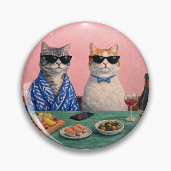Item preview, Cool Cats at a Reunion designed and sold by CreativestuffCo.