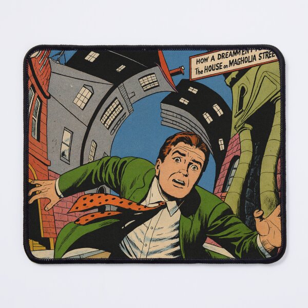 Item preview, Vintage Pulp Horror Comic Twisting City Nightmare for Retro Comic Fans designed and sold by RickE.